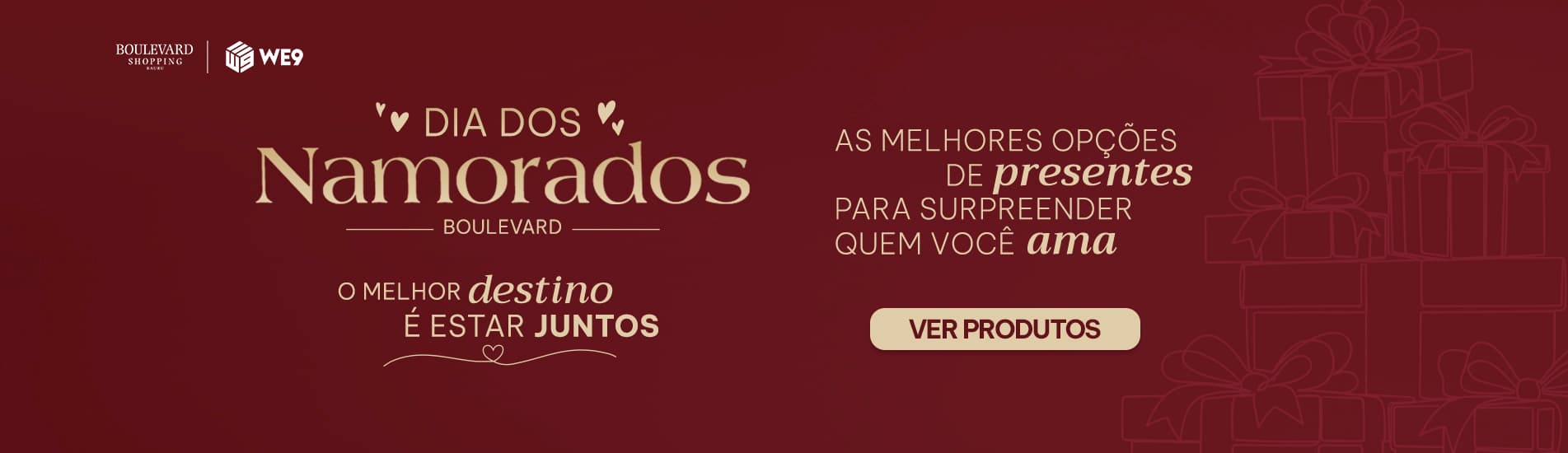 Vitrine Dia dos Namorados