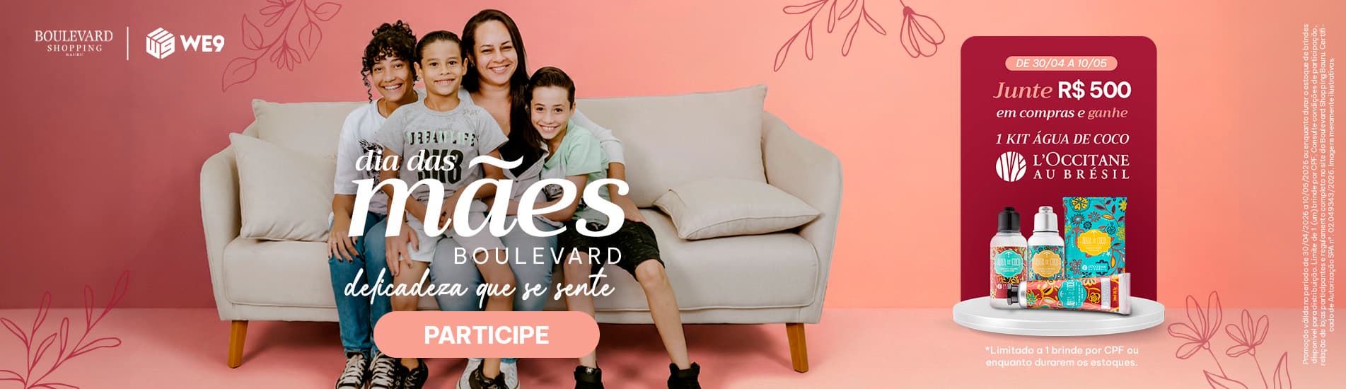 Promoção Dia das Mães