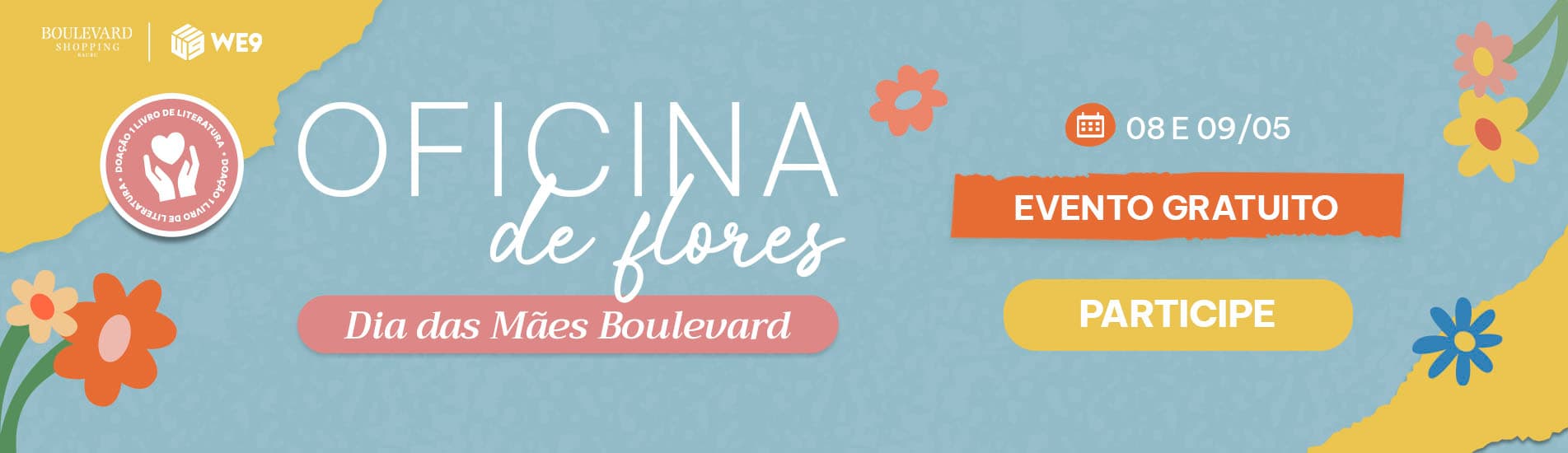 Oficina de Flores | Dia das Mães Boulevard