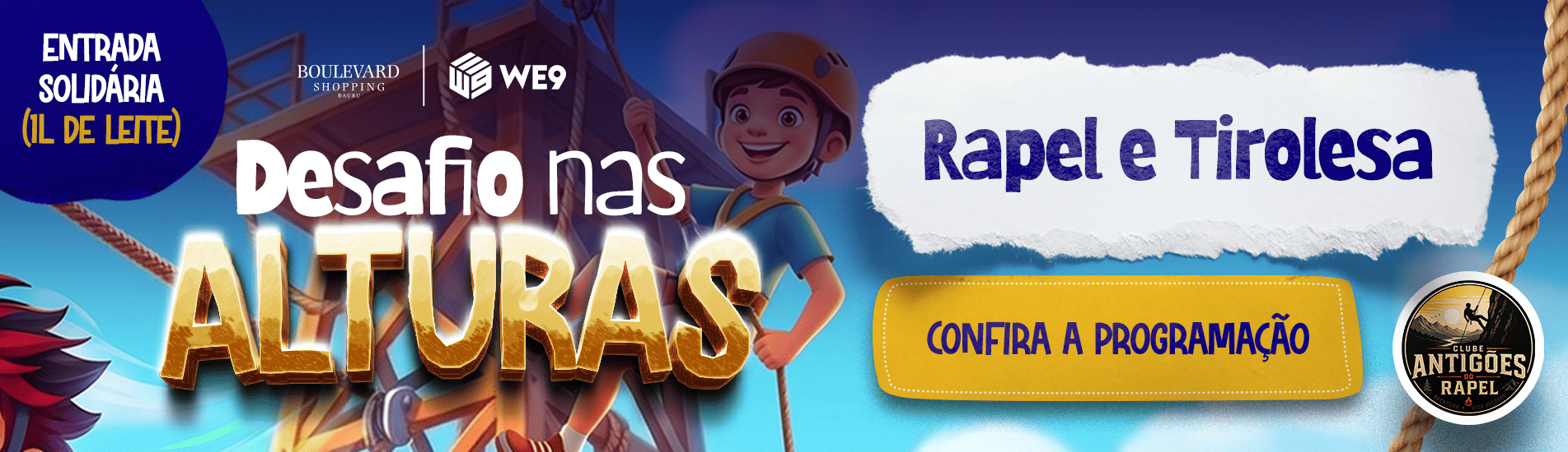 Rapel e Tirolesa
