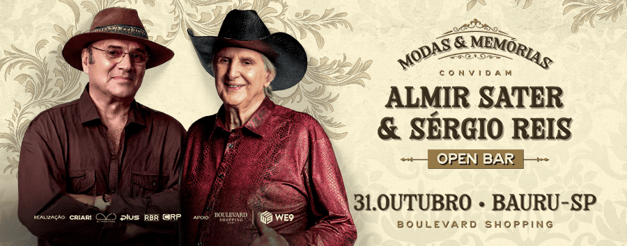 Modas & Memórias - Almir Sater e Sérgio Reis