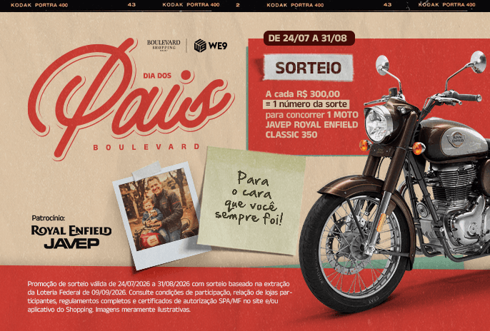 Dia dos Pais Boulevard
