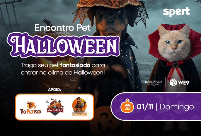 Encontro Pet Halloween