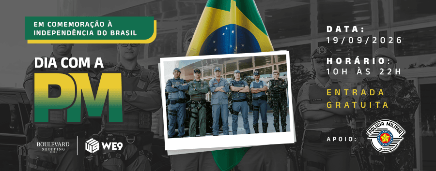 Dia com a PM | Em Comemoração a Independência do Brasil