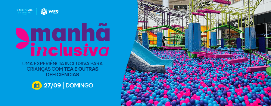 Manhã inclusiva Color Park Mega