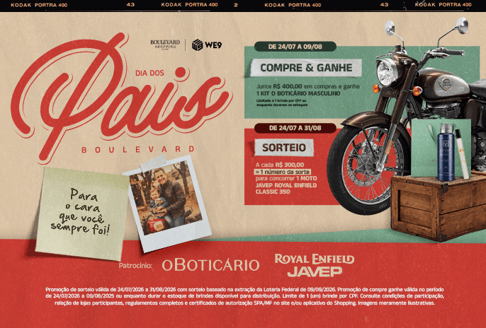 Dia dos Pais Boulevard