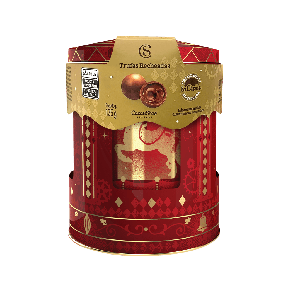 Lata Carrosel de Natal